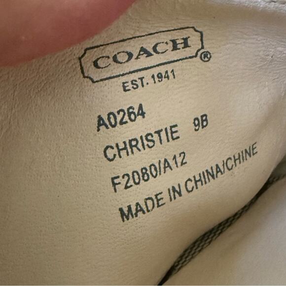 Coach Platform Wedge Christie Sandals Shoes Women’s 9 - Picture 10 of 11